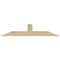 Ekena Millwork Portland Rough Sawn Timber Gable Bracket, Douglas Fir, 48"W x 10"H x 2"D x 4"F, 5/12 Pitch GBW048X10X0204POR00RDF - alternate 1